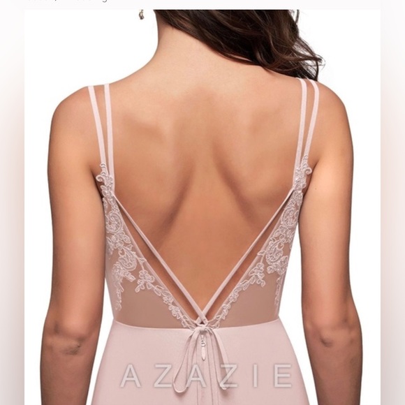 Azazie Bridesmaid Dress Cabernet - New with tags - Picture 4 of 9